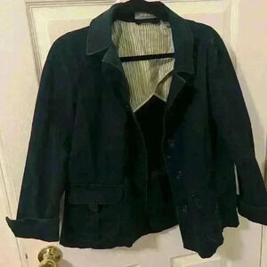 Liz Claiborne Navy Jacket size large petite